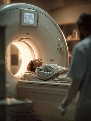 CT scan machine