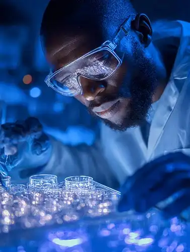 Space-grown Protein Crystals